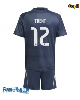 Real Madrid Alexander-Arnold #12 Echipament de Fotbal Replică 2025-26 Copii Deplasare (+ Șorturi)
